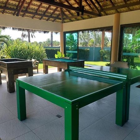 Paraiso Frente Mar!! 04 Pessoas-Pe Na Areia Vg Sun Cumbuco-Hidro, Sauna, Academia, Piscina,Cozinha Completa, Wifi, Parquinho Infantil Kültér fotó