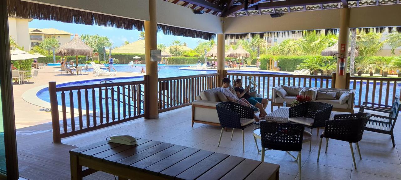 Paraiso Frente Mar!! 04 Pessoas-Pe Na Areia Vg Sun Cumbuco-Hidro, Sauna, Academia, Piscina,Cozinha Completa, Wifi, Parquinho Infantil Kültér fotó