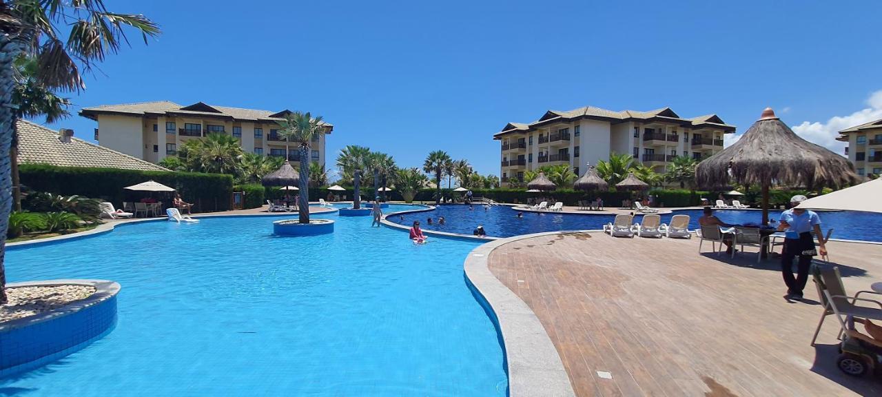 Paraiso Frente Mar!! 04 Pessoas-Pe Na Areia Vg Sun Cumbuco-Hidro, Sauna, Academia, Piscina,Cozinha Completa, Wifi, Parquinho Infantil Kültér fotó