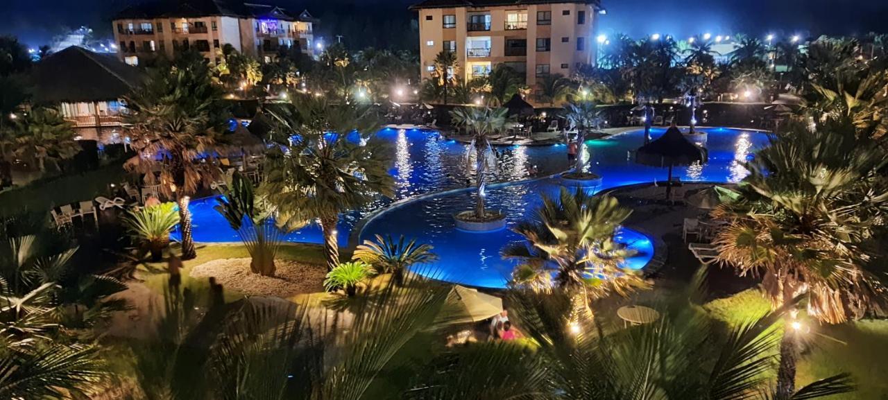 Paraiso Frente Mar!! 04 Pessoas-Pe Na Areia Vg Sun Cumbuco-Hidro, Sauna, Academia, Piscina,Cozinha Completa, Wifi, Parquinho Infantil Kültér fotó