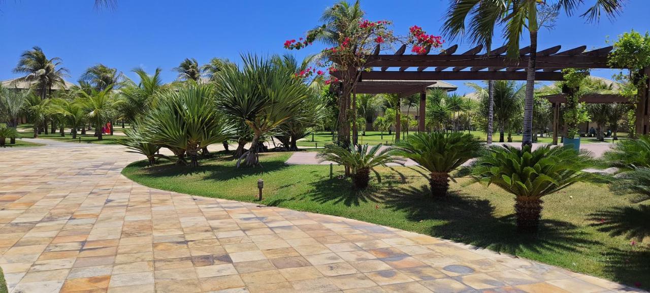 Paraiso Frente Mar!! 04 Pessoas-Pe Na Areia Vg Sun Cumbuco-Hidro, Sauna, Academia, Piscina,Cozinha Completa, Wifi, Parquinho Infantil Kültér fotó